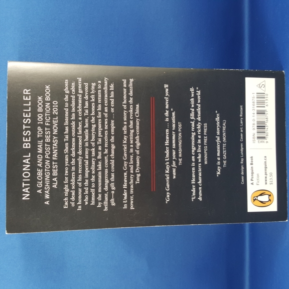 2/$20💥 UNDER HEAVEN by Guy Gavriel Kay, c.2010 - Picture 4 of 6